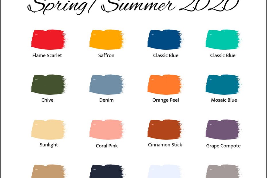 2020S Trending Color: Unveiling The Palette Of The Year