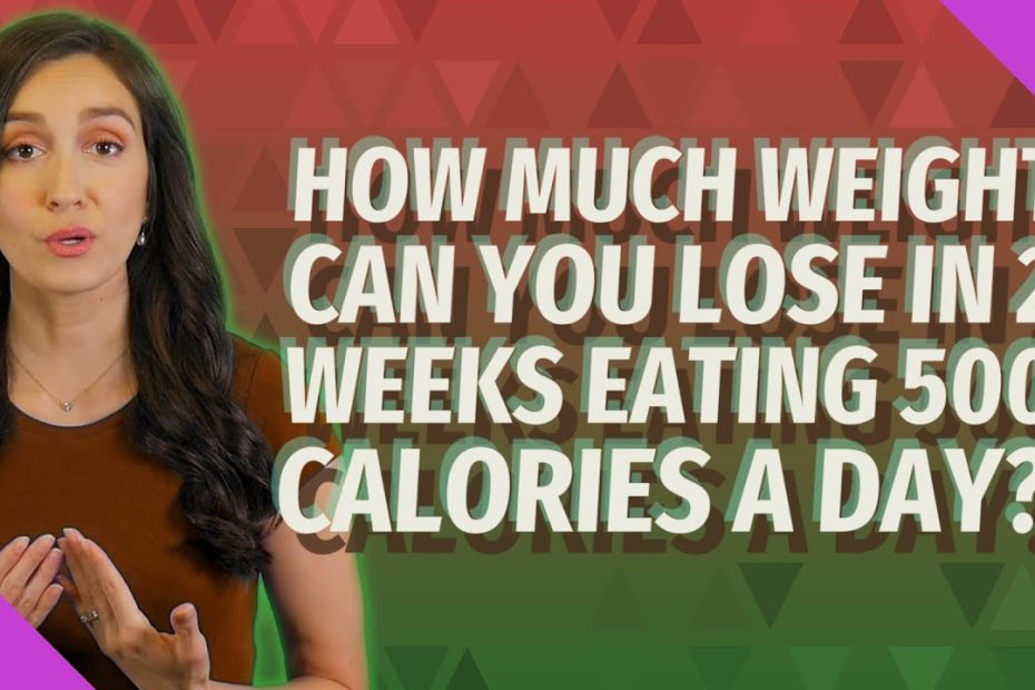 how-much-weight-can-you-lose-by-eating-500-calories-a-day