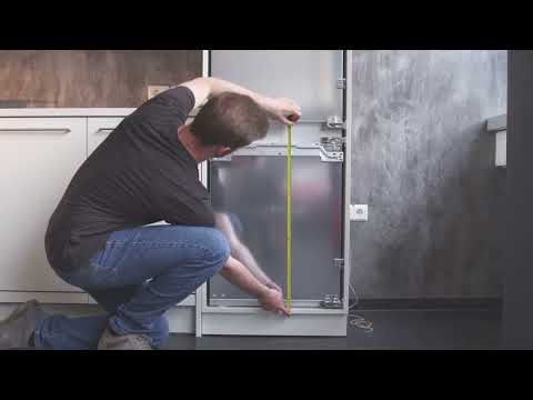 How to: het inbouwen van een Bosch koel-vriescombinatie met vlakscharnier