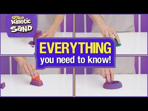 Kinetic Sand | Sandisfying Sand Set | The Complete How To!