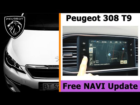 PEUGEOT 308 T9 Free update navi SMEG