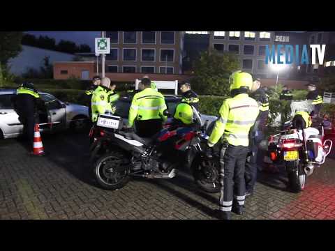 Grote politiecontrole op Rivium Capelle aan den IJssel