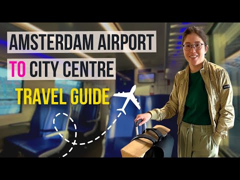 Amsterdam Airport Schiphol to city centre | Bus, train, taxi, hotel shuttle
